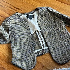 Maison Scotch Cropped Blazer